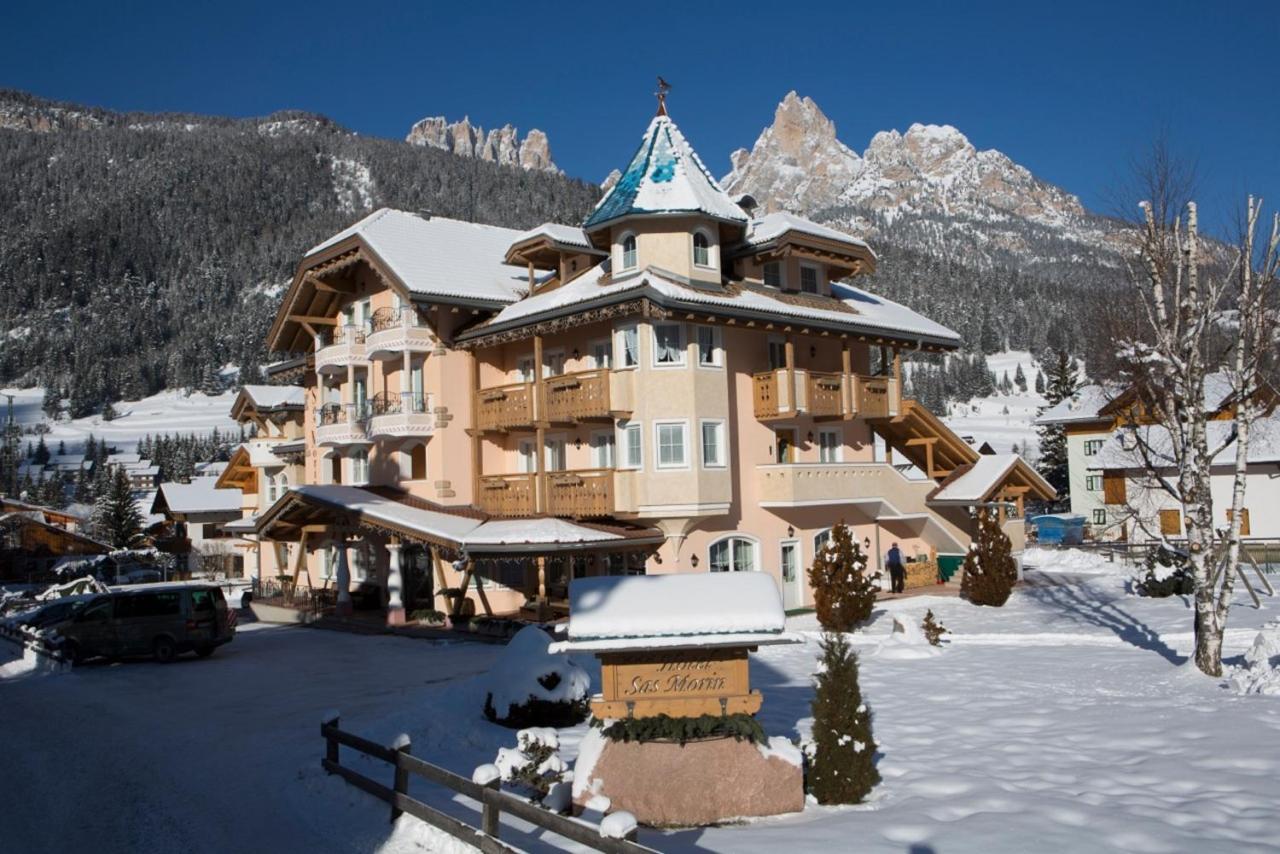 Hotel Chalet Sas Morin Pozza di Fassa Eksteriør bilde