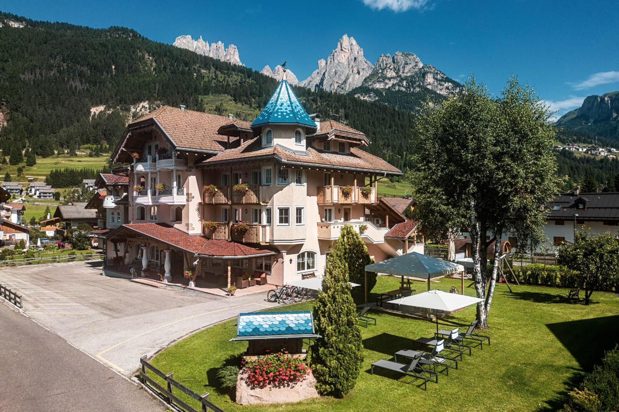 Hotel Chalet Sas Morin Pozza di Fassa Eksteriør bilde